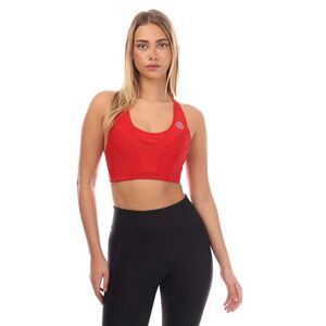 Skins Womens/Ladies Series-3 Hi-Impact Sports Bra / Red